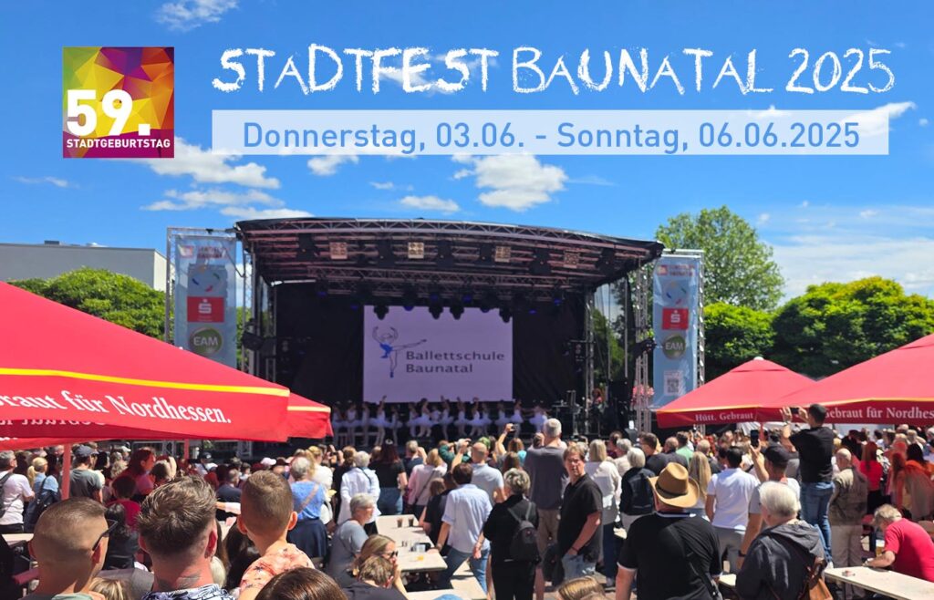 Stadtfest Baunatal, Stadtfest baunatal 2025, Stadtmarketing Baunatal