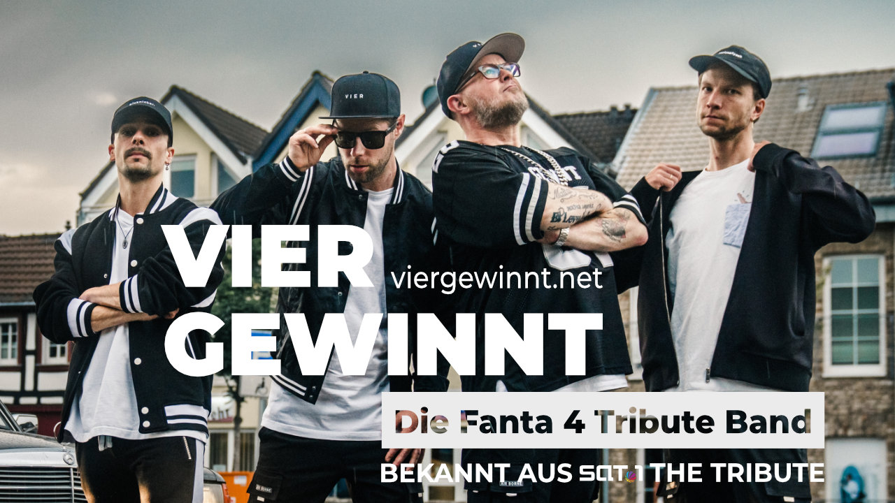 Stadtfest Baunatal, Stadtfest Baunatal 2025, Programm Stadtfest Baunatal, Vier gewinnt, Fanta Vier Tribute