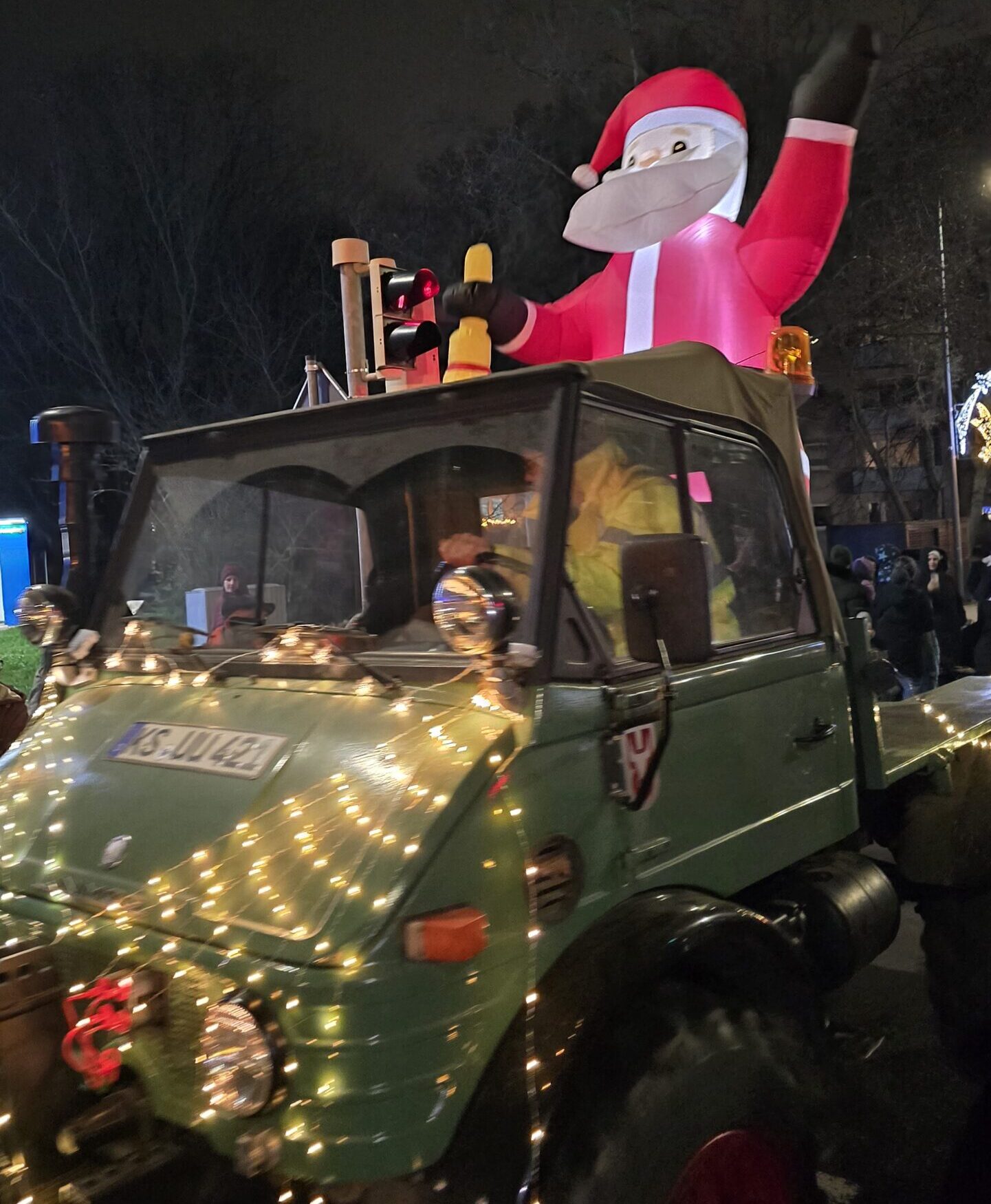 Lichterfahrt Traktoren Baunatal 2025