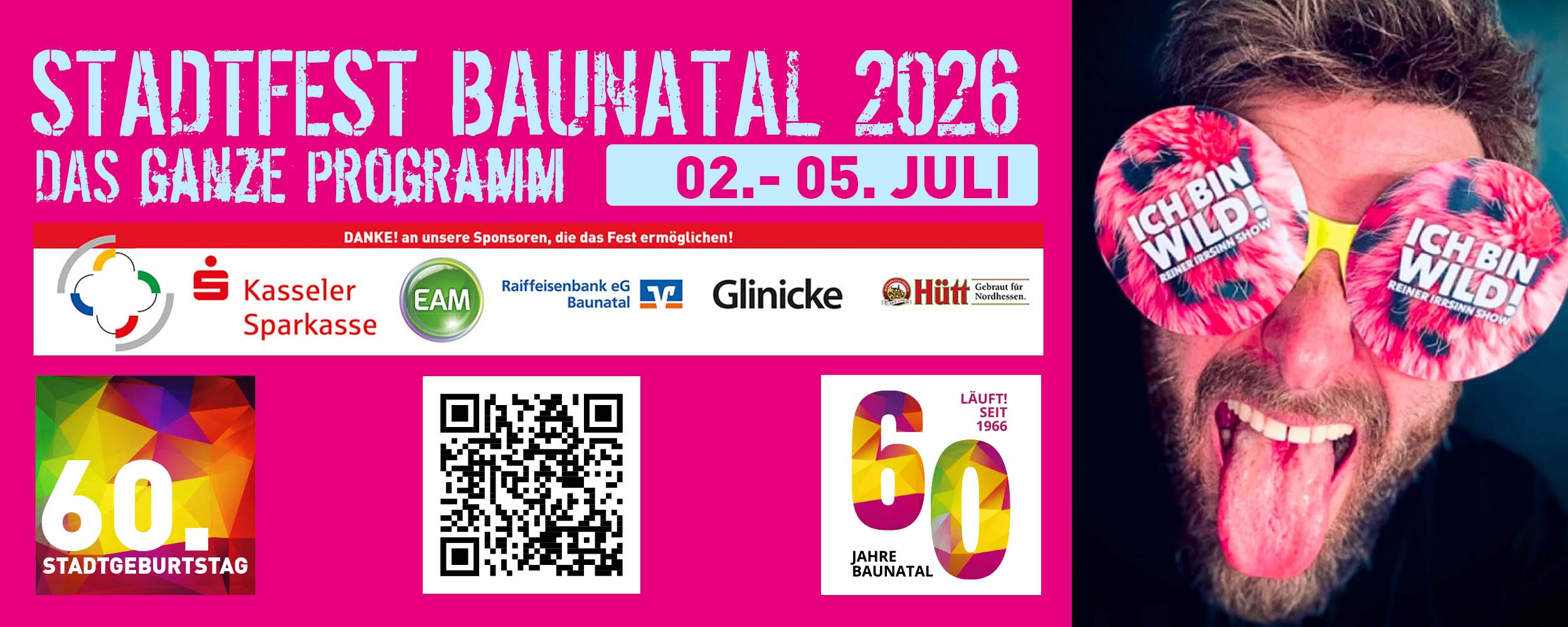 Stadtfest Baunatal, Stadfest Baunatal 2026, Programm Stadtfest baunatal , Stadtmarketing Baunatal