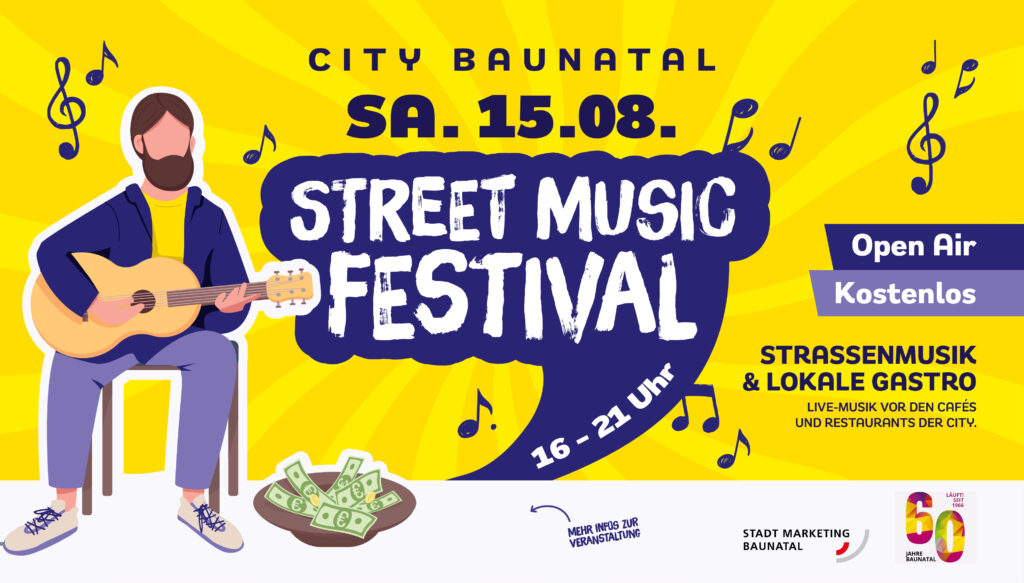 Street music Festival Baunatal, Stadtmarketing Baunatal