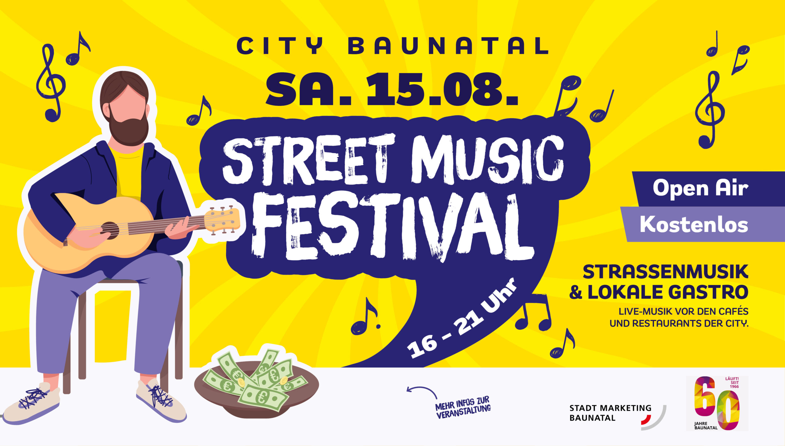 Street music Festival Baunatal, Stadtmarketing Baunatal