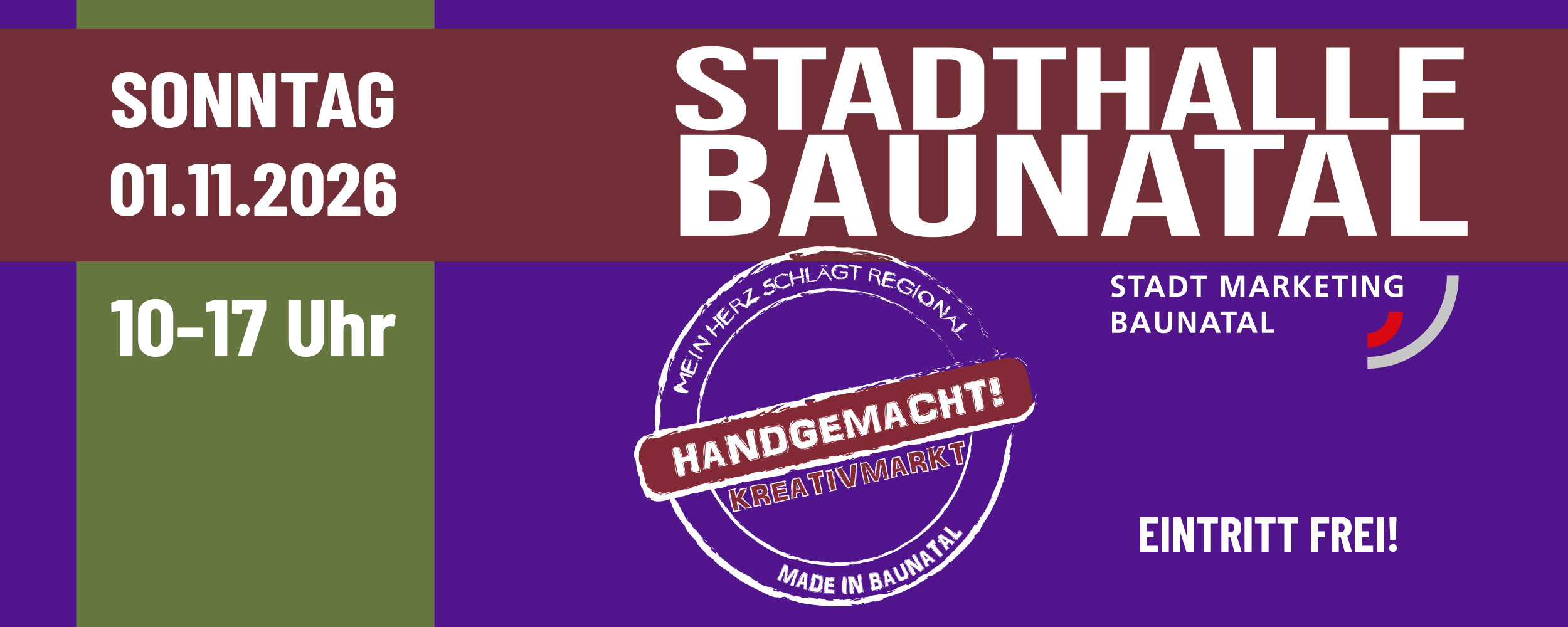 Kreativmarkt Baunatal, Handgemacht baunatal, Stadtmarketing Baunatal, Baunatal